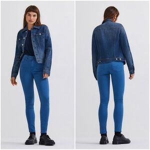 AG Adriano Goldschmied Farrah High Rise Skinny Ankle Jean size 26 NWT